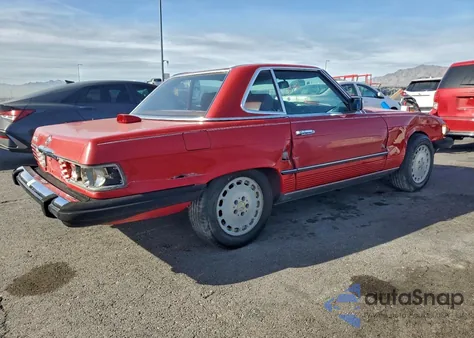 1985 Mercedes-Benz 380 Sl z USA, uszkodzony, nr VIN WDBBA45C6FA031173